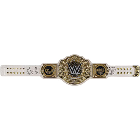 Rhea Ripley Autographed Women's World Championship Replica Title Belt