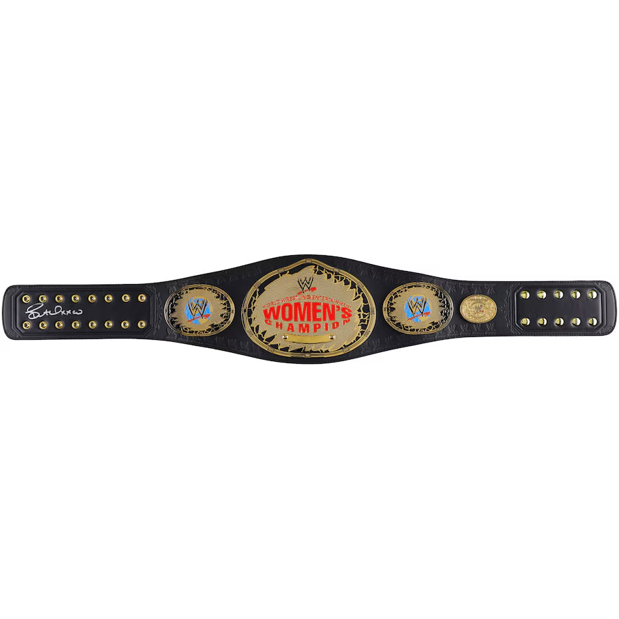 Lita WWE Autographed Women's Championship Attitude Era Replica Title Belt