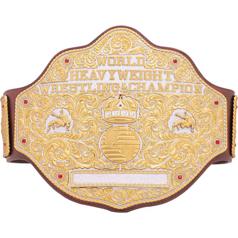 WWE Big Gold World Heavyweight Championship Replica Title Belts