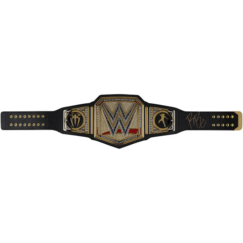 Roman Reigns WWE Autographed Universal Championship Replica Title Belt