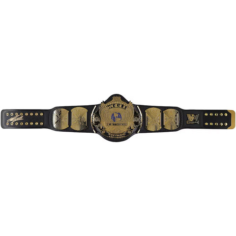 Undertaker WWE Autographed Winged Eagle Replica Title Belts