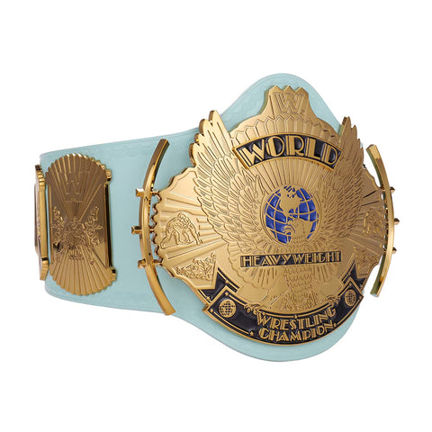 Light Blue WWE Winged Eagle Championship Replica Title Belt