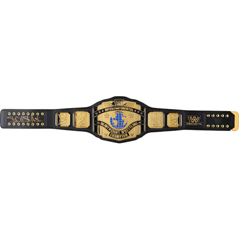 Steve Austin WWE Autographed Intercontinental Championship Replica Title Belt